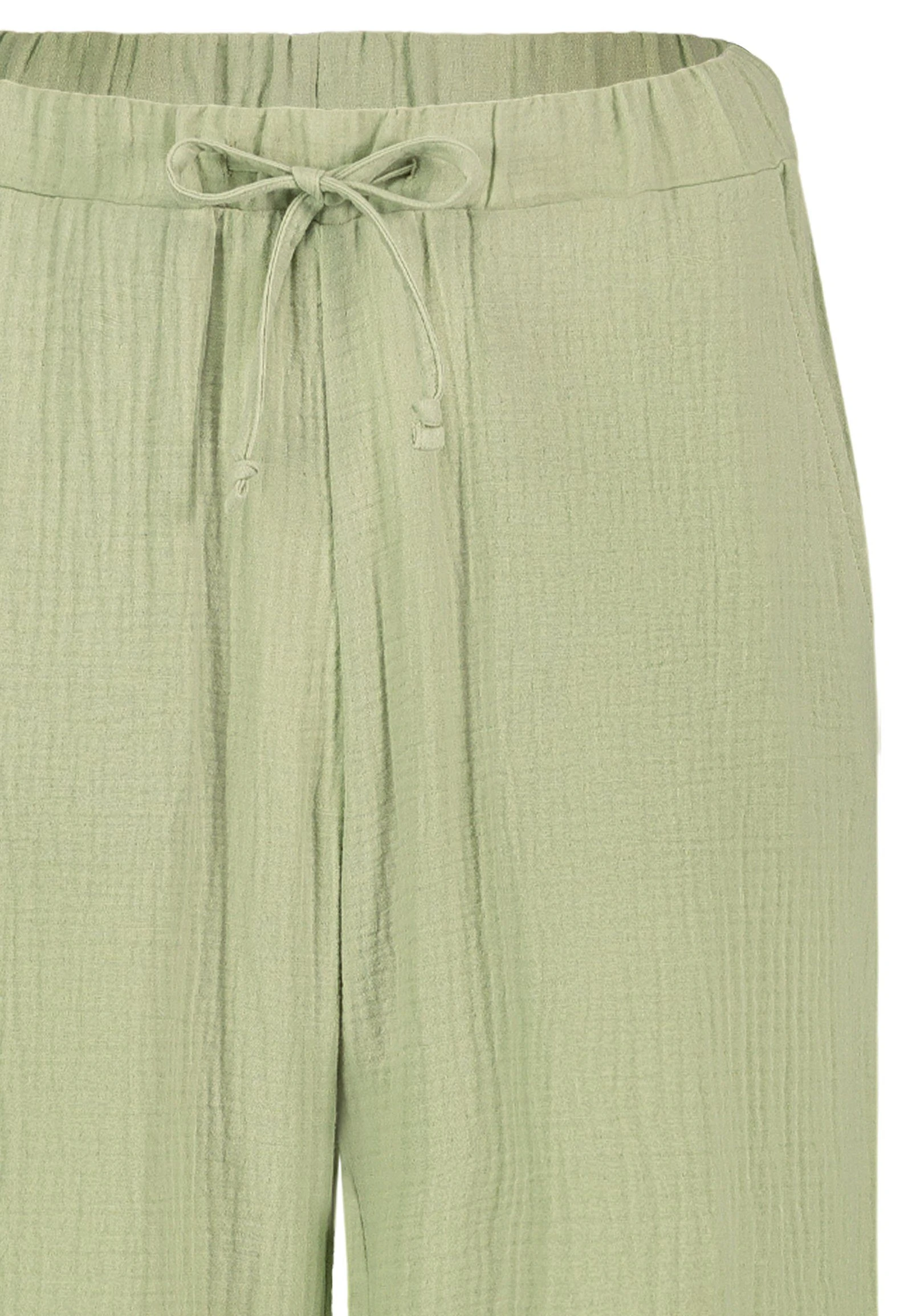 SUBLEVEL Stoffhose Lange Musselin Hose – Bild 4