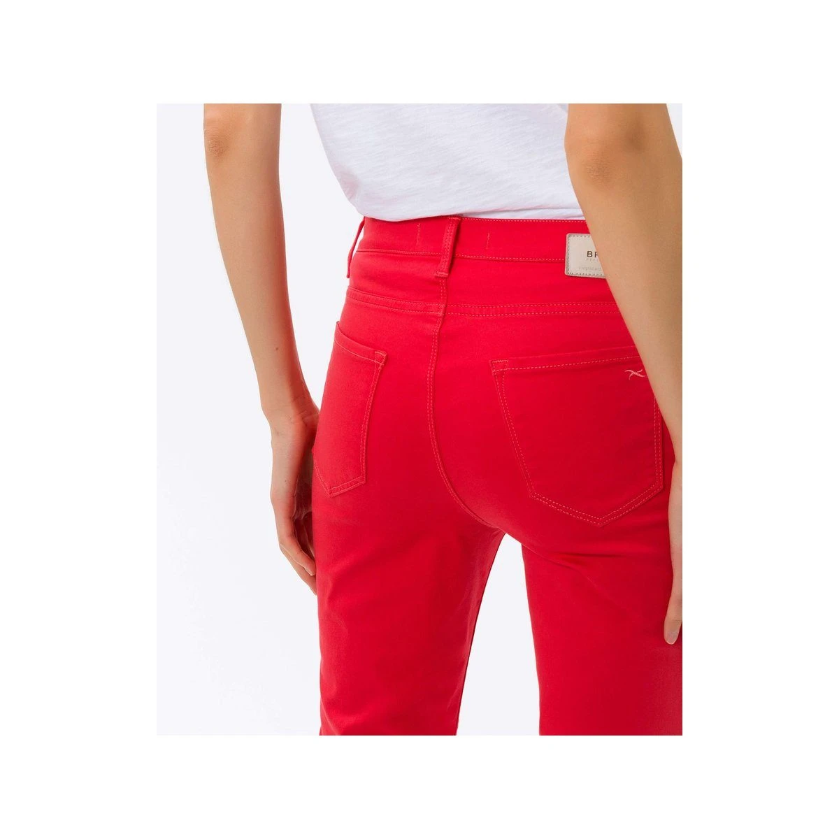 Brax Stoffhose »rot Regular« (1-tlg) – Bild 5