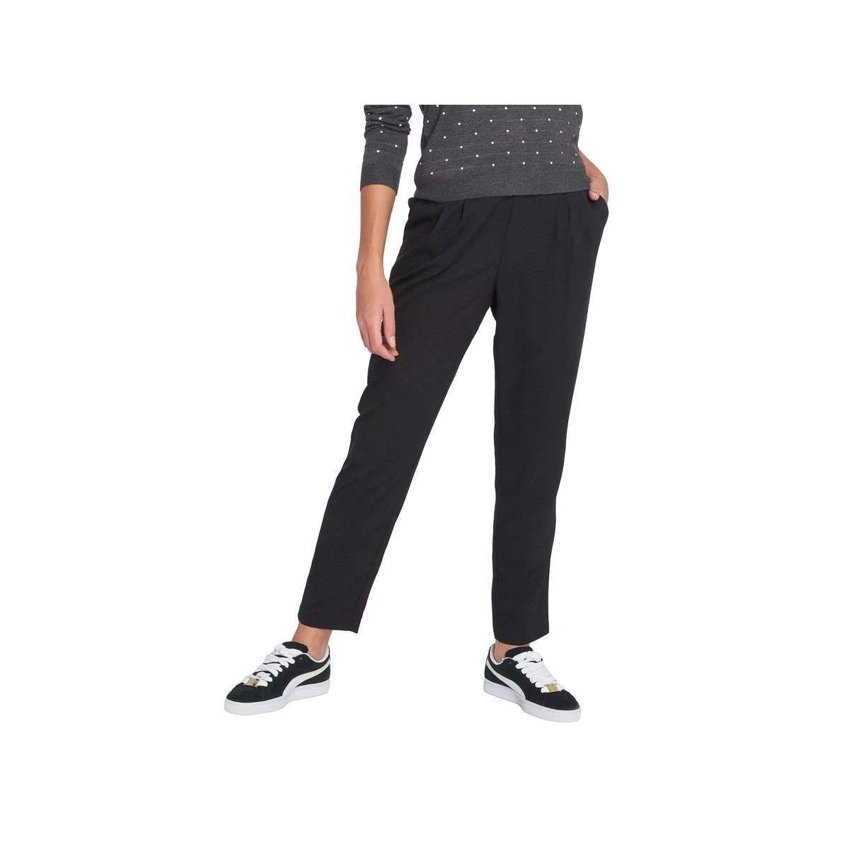 Pieces Leggings »schwarz Regular« (1-tlg)