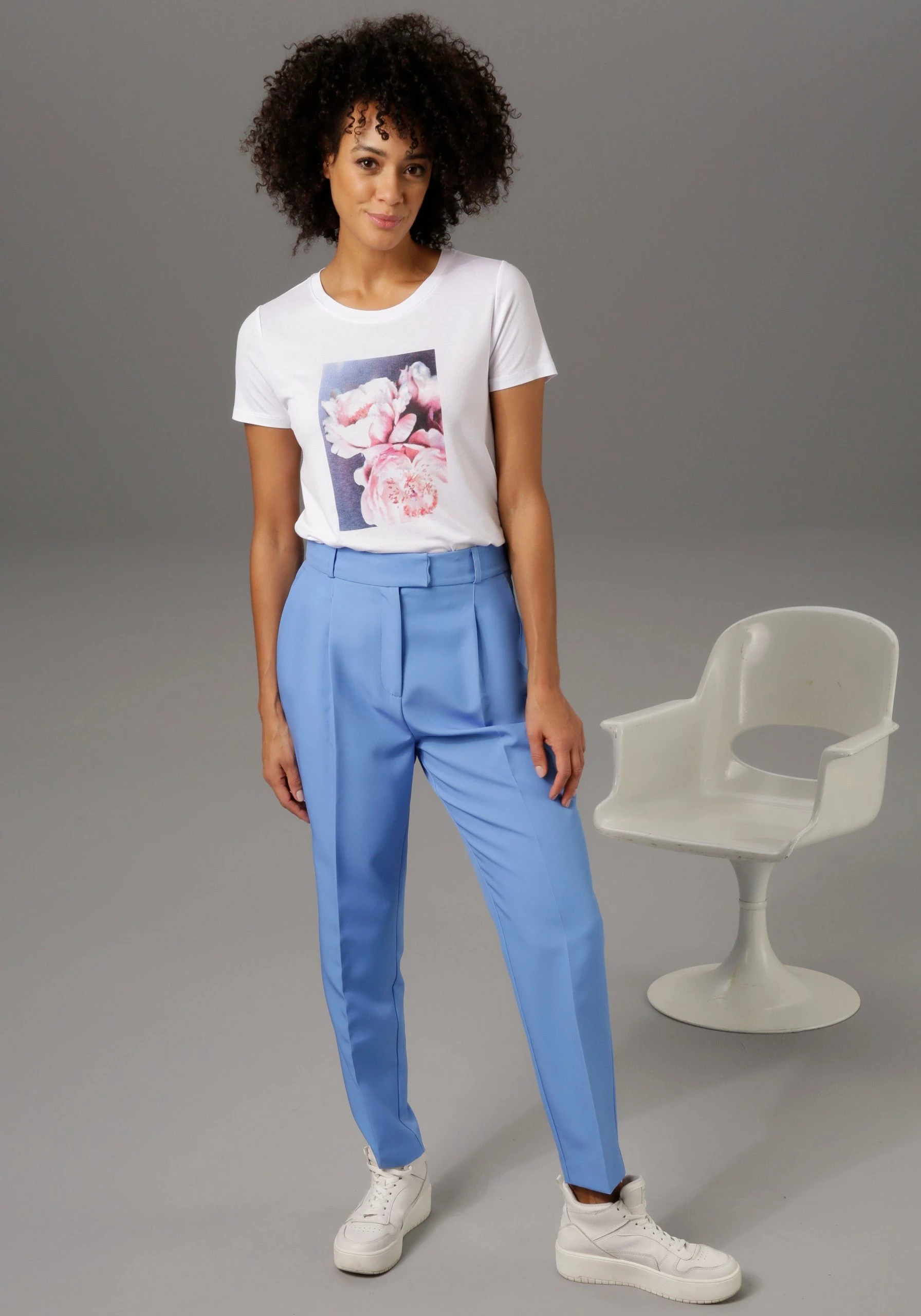 Aniston CASUAL Anzughose In Trendiger 7/8-Länge – Bild 6