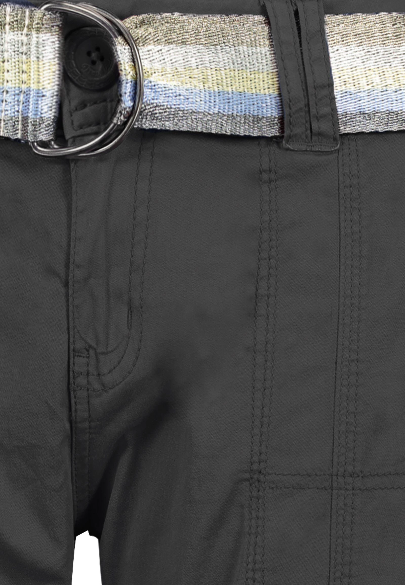 Fresh Made Bermudas Bermuda Mit Glänzendem Gürtel – Bild 8