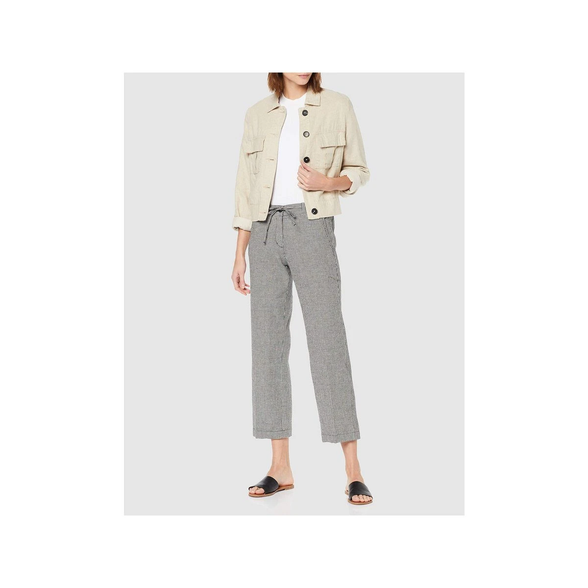 OPUS Stoffhose »schwarz Gerade« (1-tlg) – Bild 7