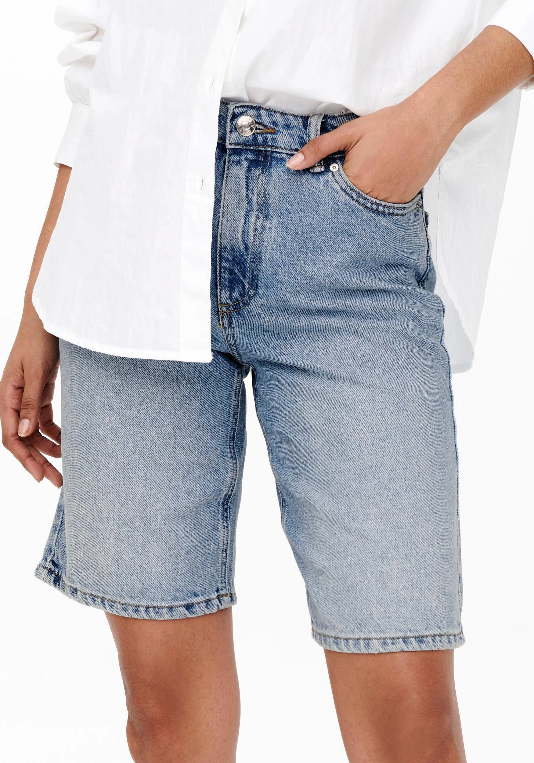 ONLY Shorts ONLSONNY HW WIDE DNM – Bild 3