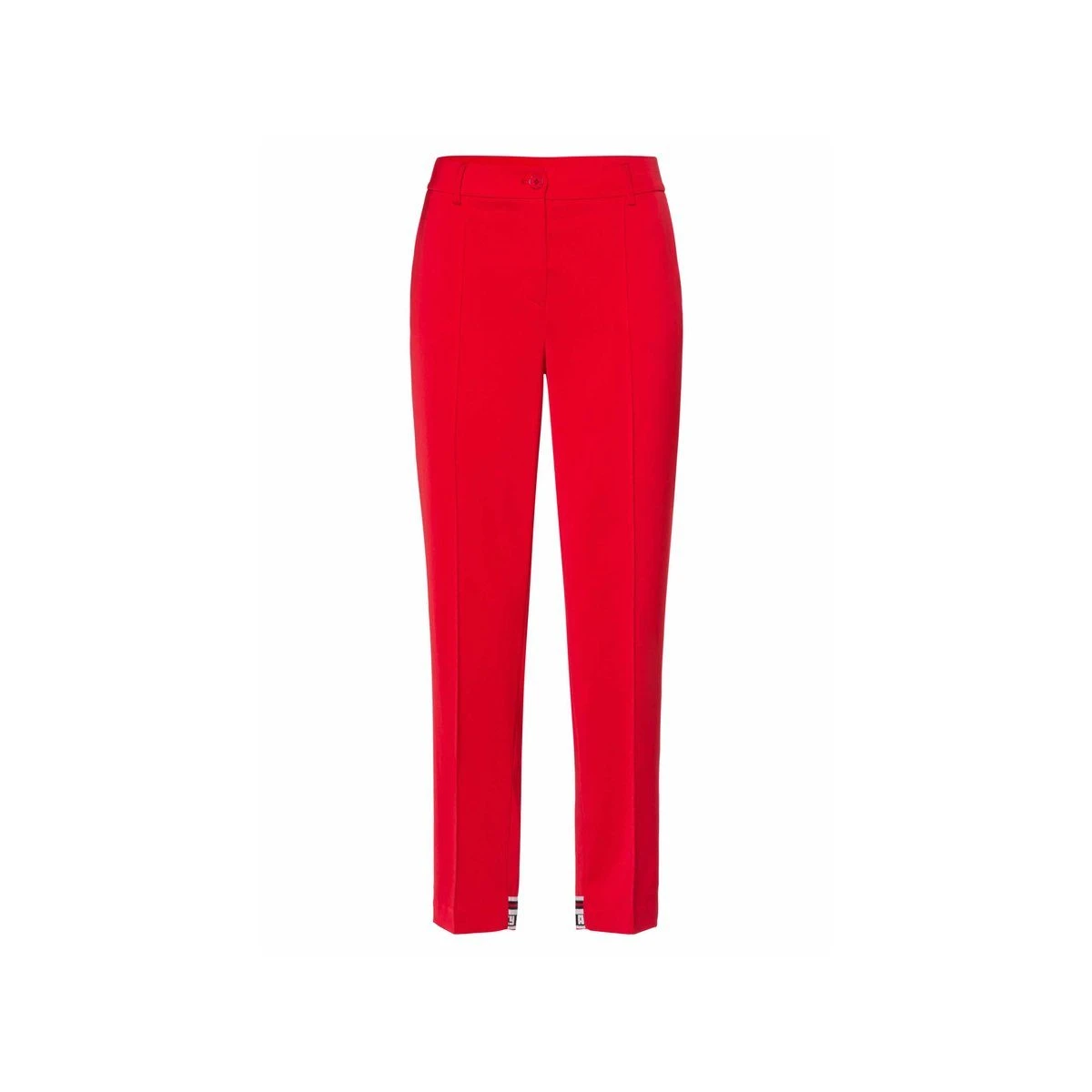 MARC AUREL Stoffhose Rot Regular (1-tlg)