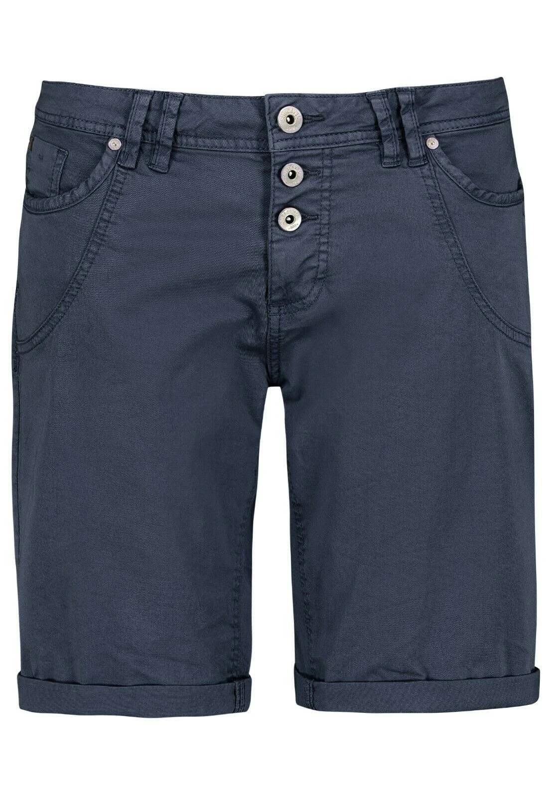 SUBLEVEL Bermudas Sublevel Damen Shorts Bermuda Kurze Hose Short Chino Stretch Leicht Sommer – Bild 2