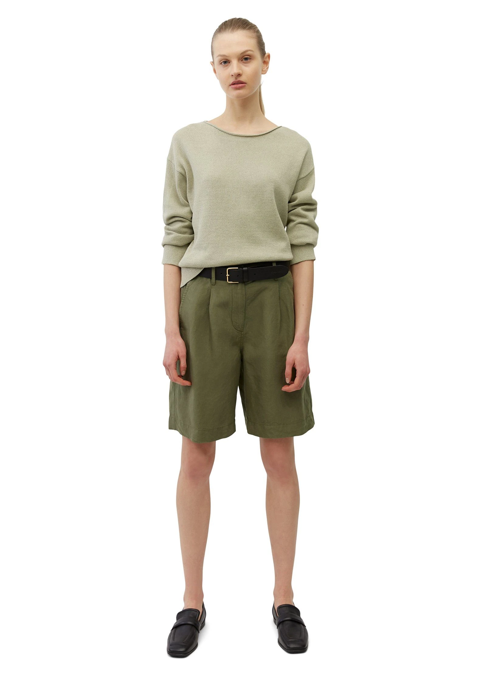 Marc O'Polo Shorts »aus Leichtem Lyocell-Leinen-Mix« – Bild 5