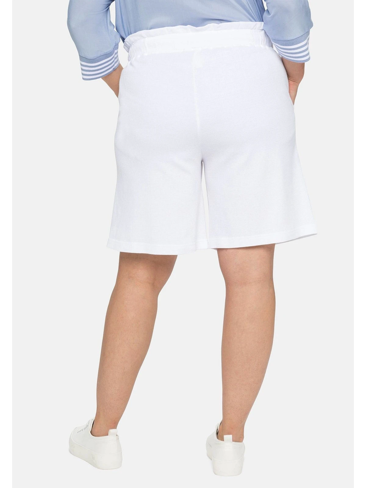 Sheego Shorts »Shorts« In Piqué-Qualität, Mit Schlupfbund – Bild 2