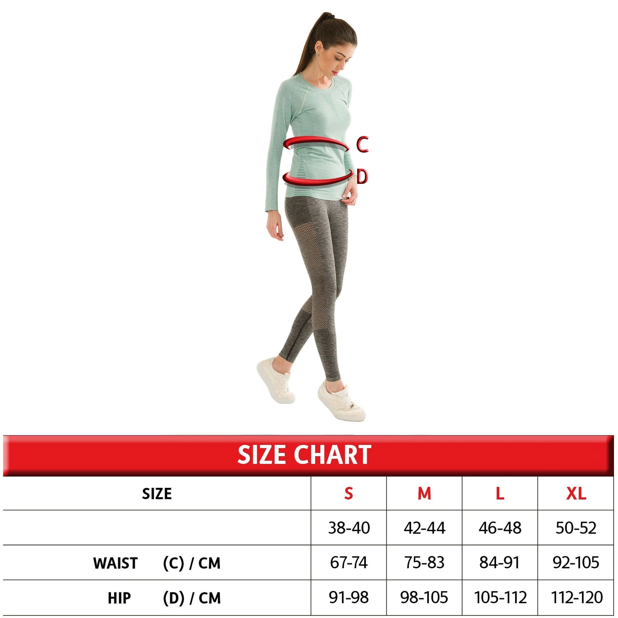 Yeni Inci Seamless Leggings S210 Nahtlose Leggings Sport Yoga Fitness Seamless Leggings – Bild 7