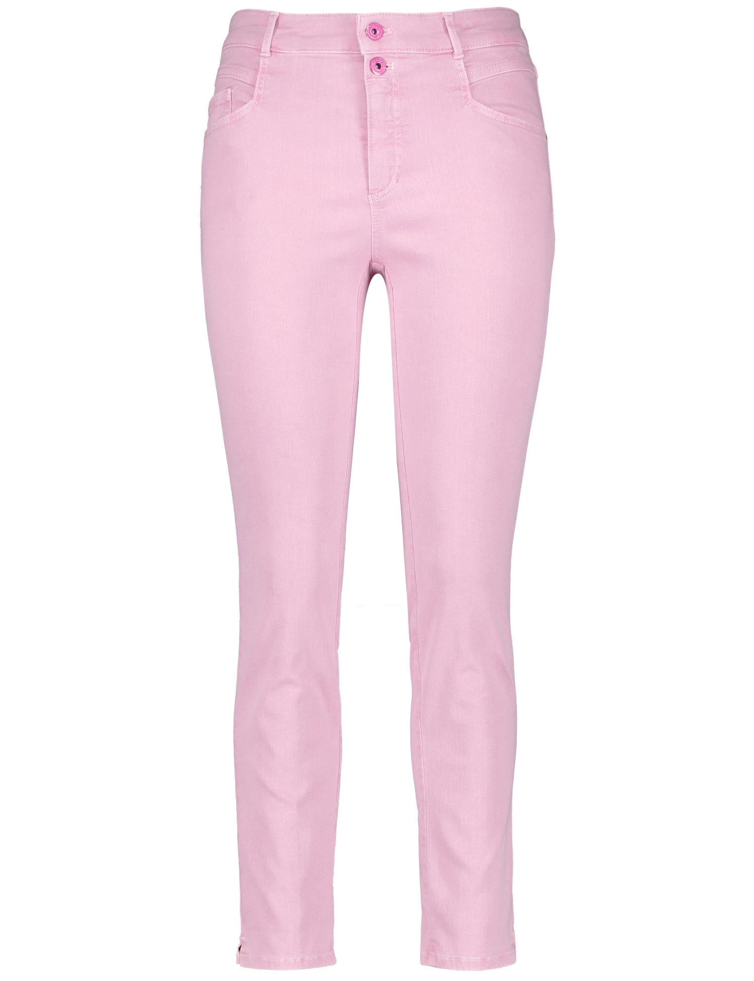 GERRY WEBER Stoffhose Schmale 5 Pocket Jeans Mit Saumschlitzen – Bild 2