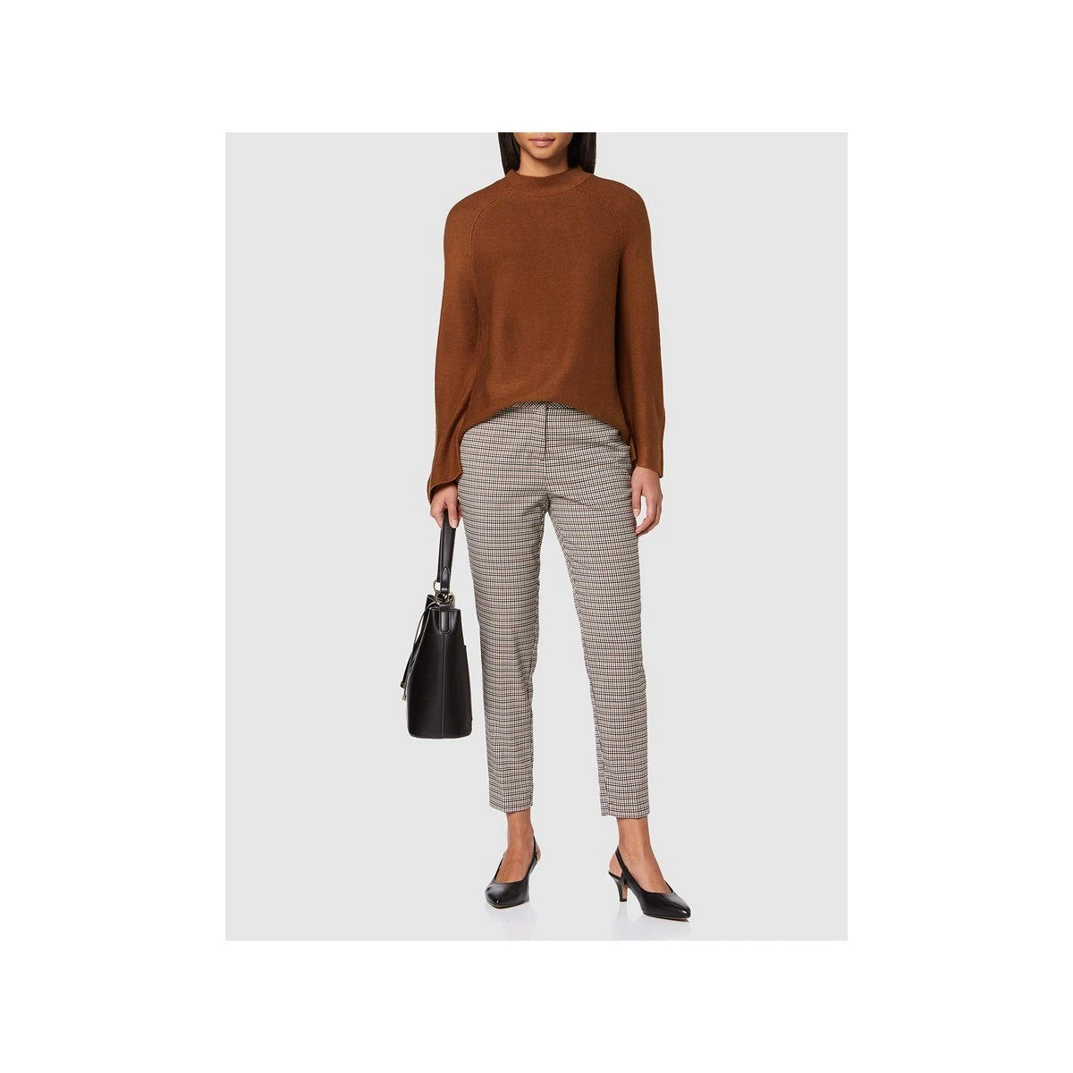 Comma Stoffhose Schwarz Regular (1-tlg) – Bild 2