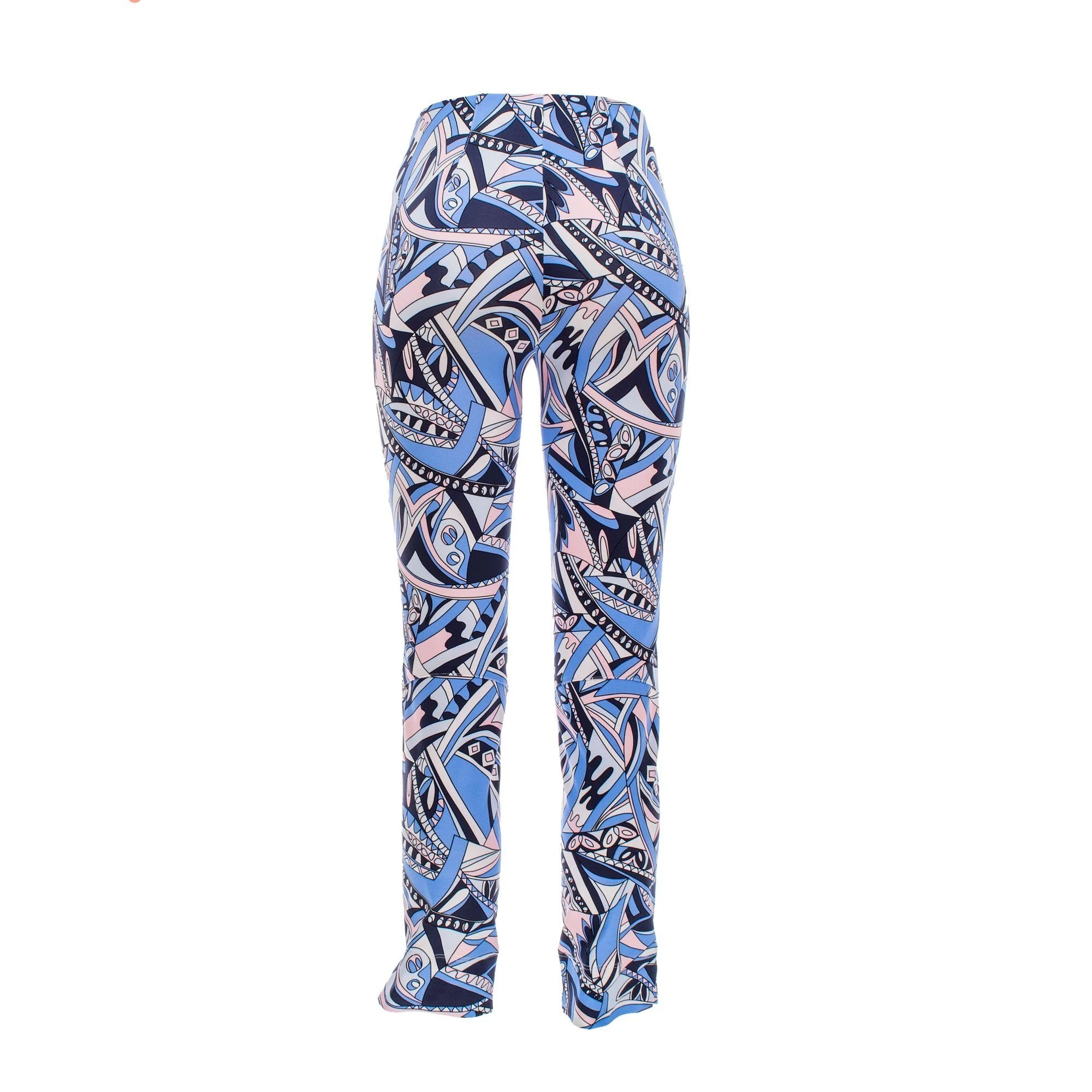 Seductive 7/8-Hose »095495/9022« Damen Hose Sabrina Italian Print – Bild 2