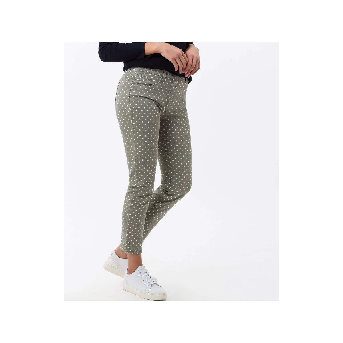 Brax Stoffhose Kahki Regular (1-tlg) – Bild 7