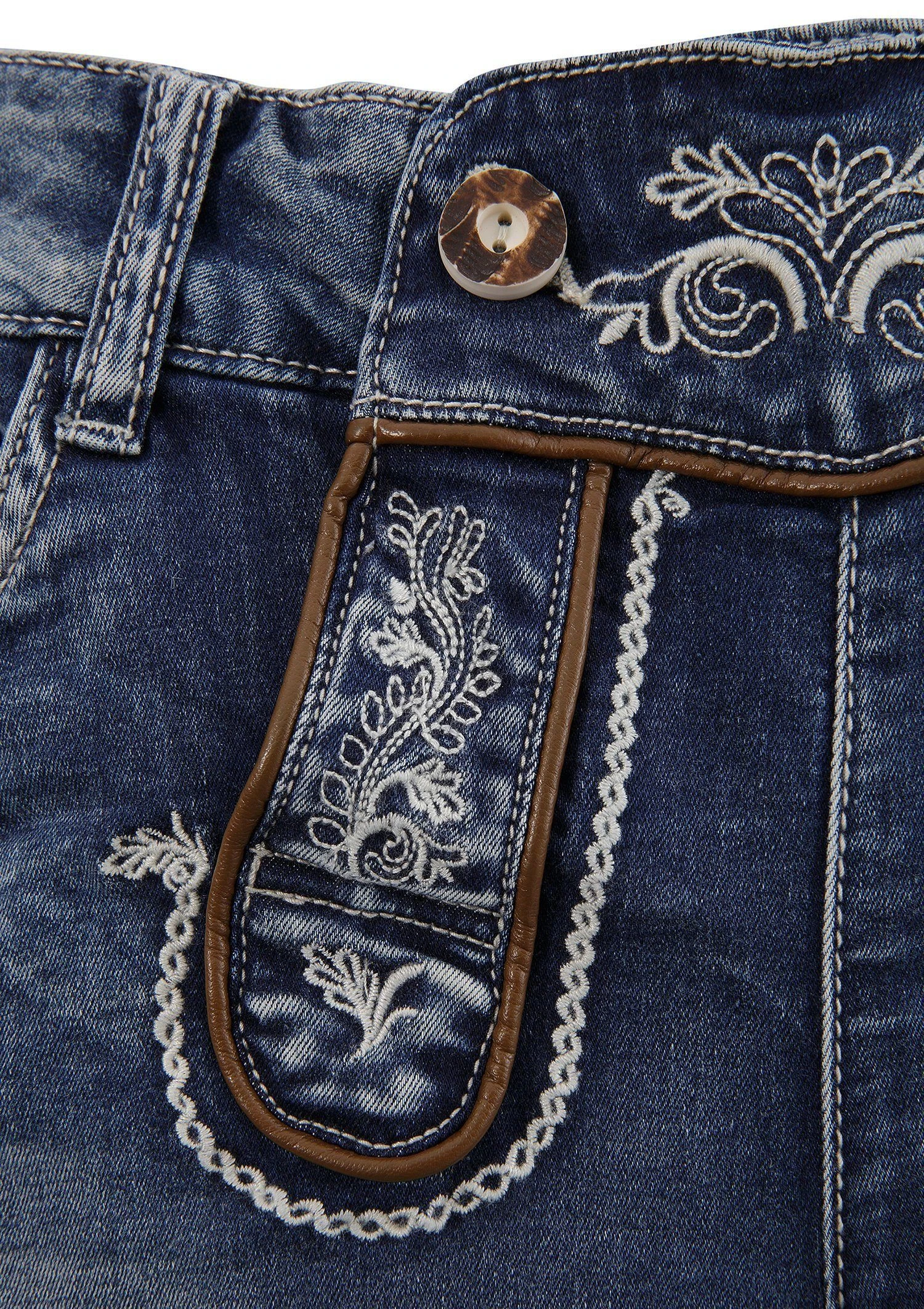 MarJo Trachtenbermudas Damen, Im Lederhosenstil – Bild 6