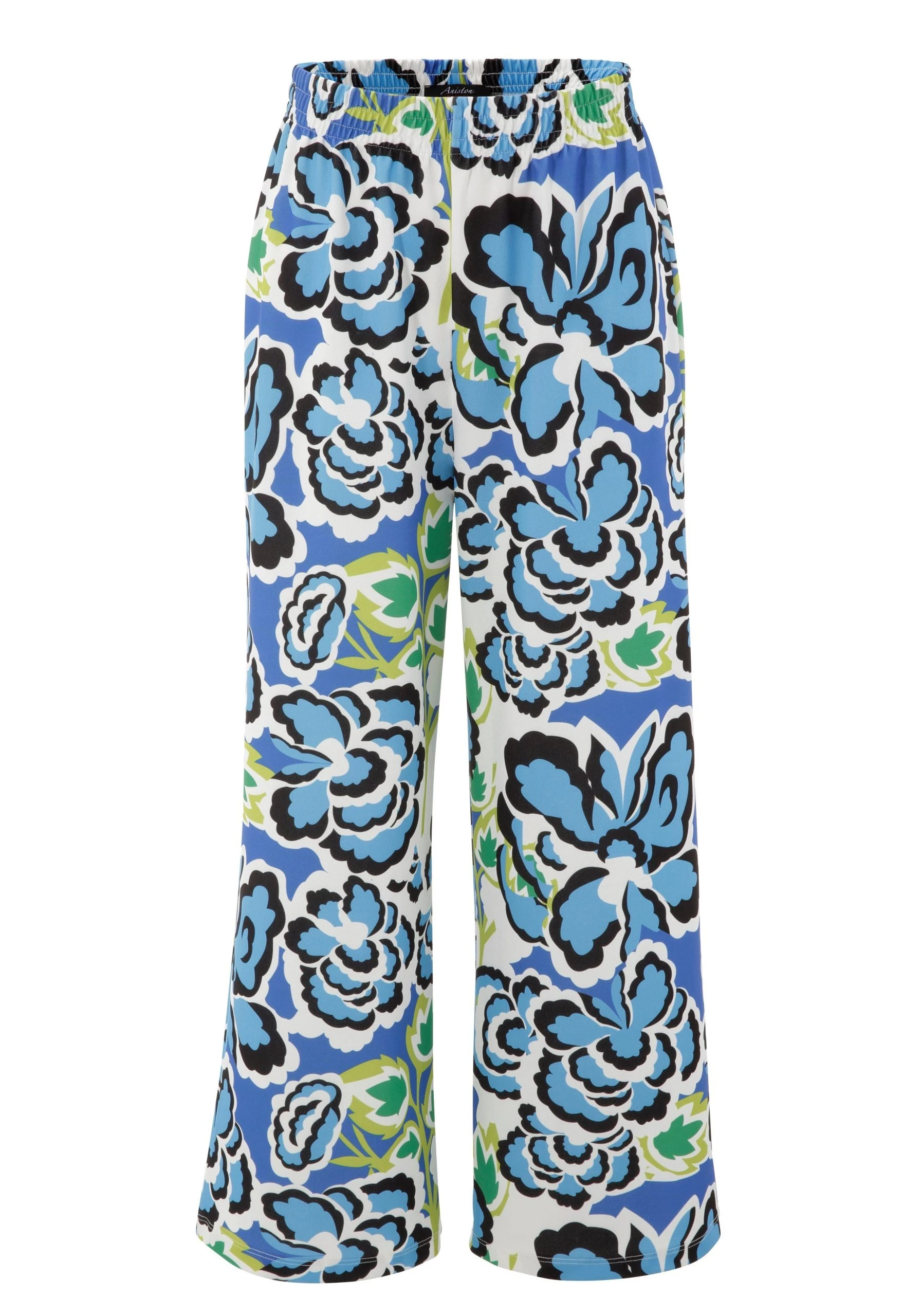 Aniston CASUAL Schlupfhose In 2 Großflächigen Blumendruck-Varianten - NEUE KOLLEKTION – Bild 5