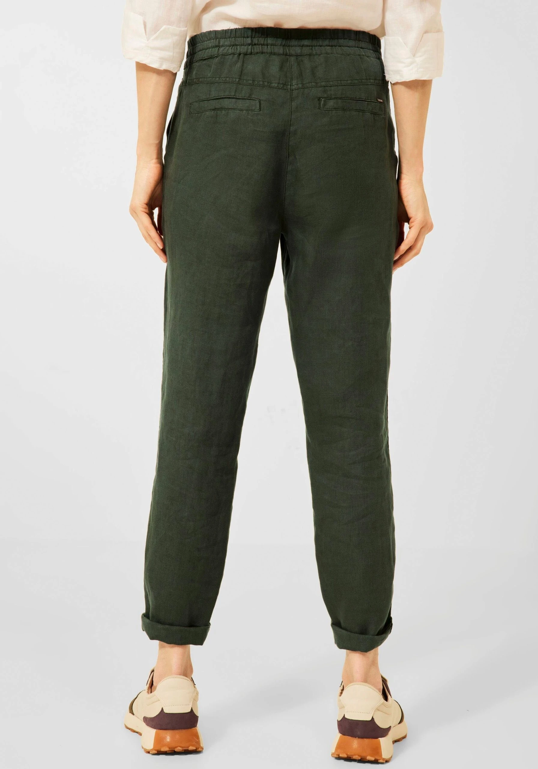 Cecil Leinenhose Style Chelsea Mit Praktischen Eingrifftaschen Und Fake-Gesäßtaschen – Bild 2