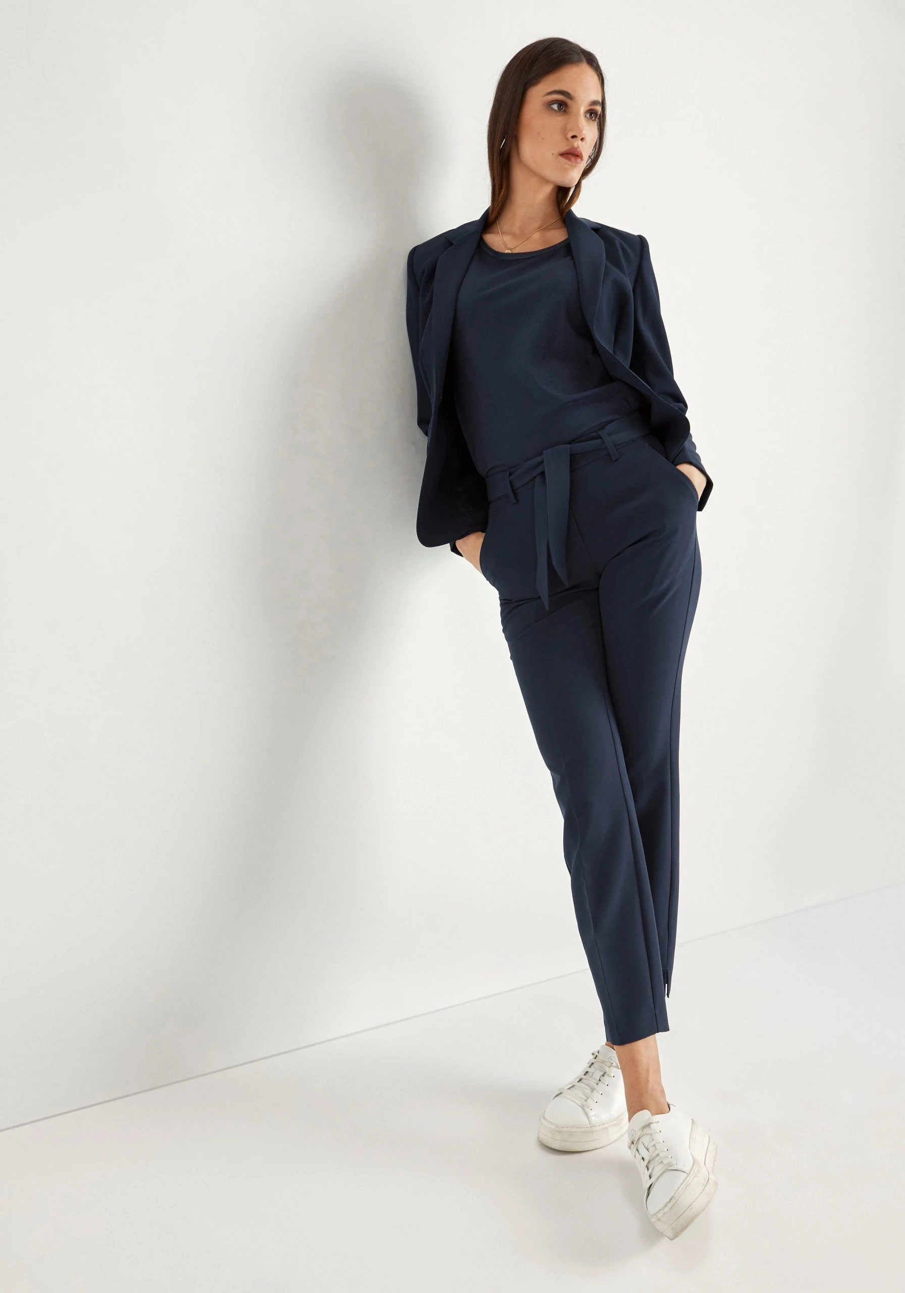 HECHTER PARIS Anzughose (Set, 2-tlg., Mit Bindegürtel) Mit Bindegürtel - NEUE KOLLEKTION – Bild 5