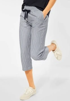 STREET ONE 3/4-Hose »Style Bonny« Im Seersucker-Design